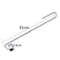 수족관용 스테인레스 스틸 CO2 디퓨저 심은 탱크 세라믹 멤브레인 분무기 레귤레이터 수족관 액세서리, 35CMX3.6CM