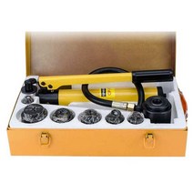 유압펀칭기 스테인리스 스틸 패널 타공기 금속 천공기, SYK-8B 플라스틱 상자 포장(22-60)