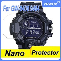 가전제품 액세서리 카시오 G-Shock GW9400 GW-9404 9406 GW-9400J/BJ/DCJ PET 보호 필름 용 나노 방폭 스크, 02 2PCS  GW9400