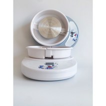 전기물레 도자기기계 도예머신 속도조절 회전판 발판, 디지털 디스플레이 버튼 흰색, 콘센트