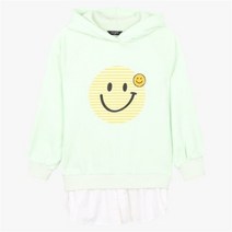 셀러허브 1 셀덴 SH02 융기모 후드 맨투맨 겨울철 따뜻하게 여아들이 좋아하는색상 민트 바이올렛 후드티 EDMH22T51
