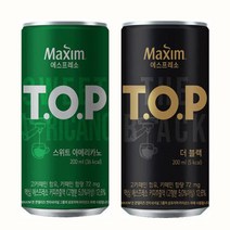 마셔몰 티오피 스위트아메리카노 200mlx30캔+ 티오피 더블랙 200mlx30캔(총60캔)