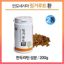 판두라틴 핑거루트 분말 환 인도네시아산 식이섬유 대사량 증가 식품, 200g, 2통