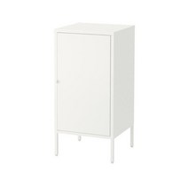 이케아 HALLAN 수납콤비네이션+도어 45x47x92/캐비닛/캐비닛, 색상:화이트_992.913.16