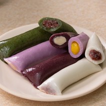 [아리울떡공방] 아리울 떡 공방 굳지않는 모듬 앙꼬가래떡 1kg, 상세 설명 참조