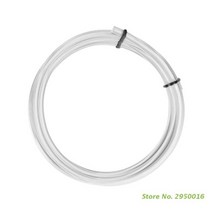3D 프린터 PL 품 1M PTFE 튜브 4mm D X 2mm ID 액세서리 1.75mm 필멘트 연한 온도 저항, [01] Trnslucent 50 gry, 03 White