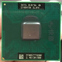 노트북 프로세서 인텔 cpu 노트북 코어 2 듀오 t8300 cpu 3m 캐시2 4ghz800gm45용 듀얼 코어 노트북 프로세서용 원본