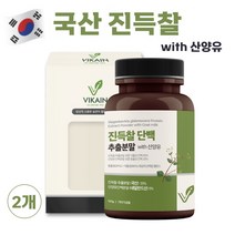 진득찰 단백질 분말 국산 진득찰 추출물 가루 키레놀 효능 산양유 유청 가수분해 단백질 식물성 동물성 밸런스 아미노산, 2통, 100g