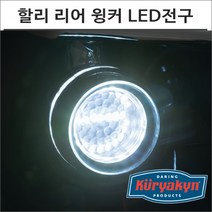 쿠리야킨 할리 미등겸용 리어 윙커 LED전구 화이트-엠버