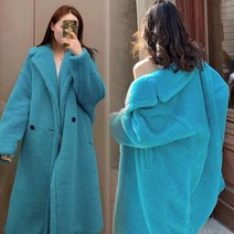 여성용 뽀글이 롱코트 플리스 자켓 칼라 후리스 점퍼 아우터 겨울 14color