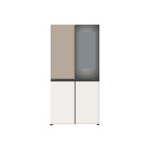 LG전자 LG M873GCB452 노크온 매직스페이스 오브제 4도어냉장고 875L, 단품없음