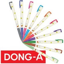 동아/유성펜 미피 0.5mm 0.38mm(고무그립)/1갑24입, 0.38mm(고무그립)/검정, 상세페이지 참조4