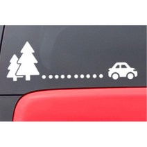 자동차 포인트 스티커 빼꼼 차량 전기자전거 올뉴K3 아반떼CN7 쉬운시공 제네시스 포터 셀프 KA4 긁힌흠집 컨트리맨 티구안 차꾸미기 마티즈 타이어옆, 레드, S사이즈