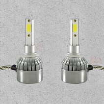 SM6 600루멘 LED 교체 전구 안개등 공용서치라이트, 9006 2개 1세트