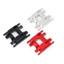 trx4m 금속 센터 Skidplate 기어 박스 마운트 9736 Traxxas TRX4M TRX-4M 1/18 RC 크롤러 자동차 업그레이드 부품 액세서리, [02] 빨간