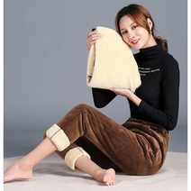 겨울방한 여성 기모 골덴바지 코듀로이 밴딩팬츠