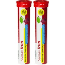 T&D 독일 철분 발포 비타민 20정 2팩