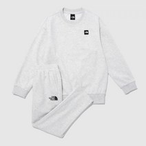 백화점정품 노스페이스 KIDS 키즈 데일리 EX 맨투맨 세트 NM5MP06TOTM K S DAILY SWEAT SET