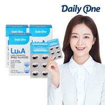 데일리원 전소민 루테인 아스타잔틴 5중 기능성 영양제 온가족 눈건강 비타민A 500mg 30캡슐, 3통