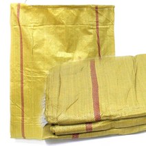 (모두팜) 왕겨마대 100x125cm 10장 마대자루 포대자루 고추 쌀 재활용 폐기물 낙엽 자루, 50장