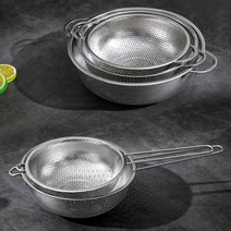 원형 타공 올 스텐 손잡이 바구니 소쿠리 펀칭볼 채반 채망, 양수 펀칭볼 채망, 29cm