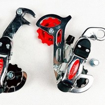 뒷드레일러 산악 자전거 7단 기어 변속기 실버홀