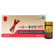 한삼수 홍삼정 365 홍삼진액 명절 선물 부모님선물 추석선물 시댁선물 결혼인사선물, 4개입