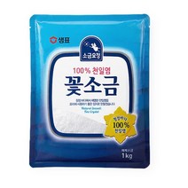 샘표 소금요정 꽃소금, 6개, 1kg