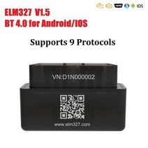 V 미니 ELM 블루투스 안 드 로이드 IOS ELM OBD BT 듀얼 모드 Can 칩 자동차 진단 도구 스캐너, 03 V01H4