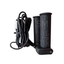 오토바이 열선그립 A1 핸들열선 전원 메모리얼 기능 120/130mm, 1개