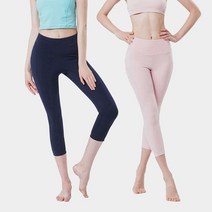 코어브릿지 셀라 포켓 8부 레깅스 요가 필라테스 복 하의