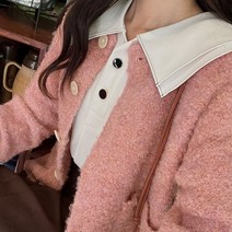 [마이더스비] 에어 뽀글이 울 가디건