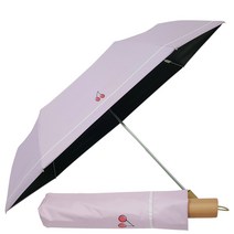 미치코런던 큰체크 UV 자외선차단 가벼운 초경량 3단 수동 암막 양산 겸 우양산 양우산