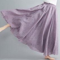 린넨 롱 스커트