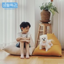 생활특권 어린이 빈백 스툴 어린이소파 어린이의자 유아의자 등쿠션 유아의자 마약빈백 7종 컬러, 에그형, 퍼플