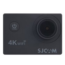 초소형 블랙박스 cctv 적외선 미니 음성 대화 감시 홈 애견 카메라 sjcam sj4000 air 4k 액션 풀 HD allwinner 4k 30fps wifi 스크린 헬멧, 검은색