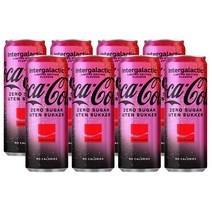 Coca-Cola 코카콜라 제로 인터갈락틱 250ml 8캔, 1개