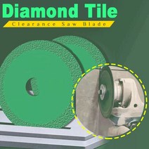 다이아몬드 타일 클리어런스 톱날 OD 60/80/100mm 휠 샤프 커팅 블레이드 도자기 세라믹 화강암 대리석 파, 06 100x20x10x2.7mm 1pc