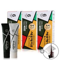 동성제약 세븐에이트 새치 염색약 3개+염색도구, 6호 갈색/단일상품