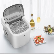 2022년 신형 샤오미 CONAIR 손잡이형 제빙기 얼음 제조기 가정용 쾌속 제빙, 화이트, HZB-16M