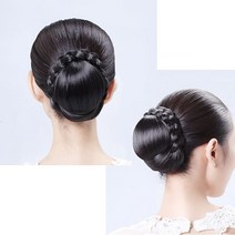 SAMARA 한복 쪽머리 부분 가발, 이미지참고