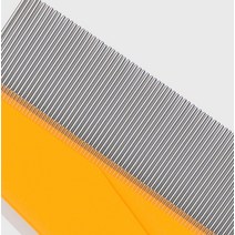 촘촘한 빗살 강아지 진드기 제거 빗 브러쉬