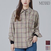 미쏘 울 체크 남방 MIWYW9T29A