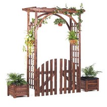 화단 대문 출입문 아치포도나무 지주대 정원, 140x50x227  - 울타리 대문4