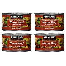 Kirkland Signature 커틀랜드 시그니처 로스트비프 통조림 340G 4팩