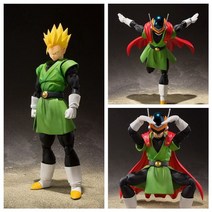 드래곤 볼 Z 가면 사이어인 애니메이션 피규어 손오한 마스터 별 조각 SHF 액션 Figma 청소년 버전 장난감 PVC 모델 인형 선물, 상자 포장, 15cm