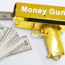 용돈 머니건 메세지 돈 다발 뿌리는 쏘는 총 슈프림 생일 행사 선물 용돈 이벤트 홈파티, 09.생일축하합니다(100장), 핑크