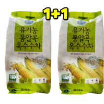 댕Ol몰 1+1 샘표 순작 통알곡 유기농 옥수수차 대용량 봉지 1kg