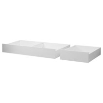 HEMNES 헴네스 침대수납상자2입 - 화이트 스테인 200 cm