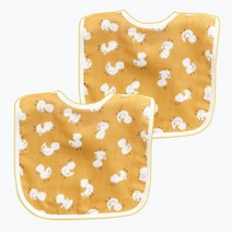 [바보사랑]꿈두부 패턴디자인 턱받이 오리의나들이 2개세트 -꿈, 색상:공통|사이즈:공통|스타일:공통|사은품:공통